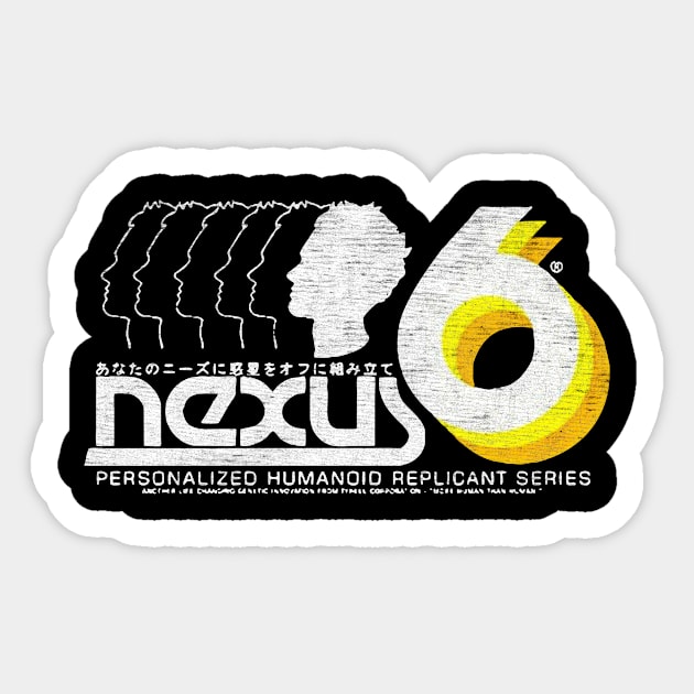 Nexus 6 Replicating Sticker by yellowed